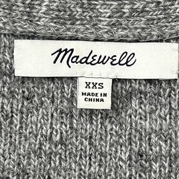 Madewell Women's Gray Cardigan Sz XXS - Picture 6 of 10